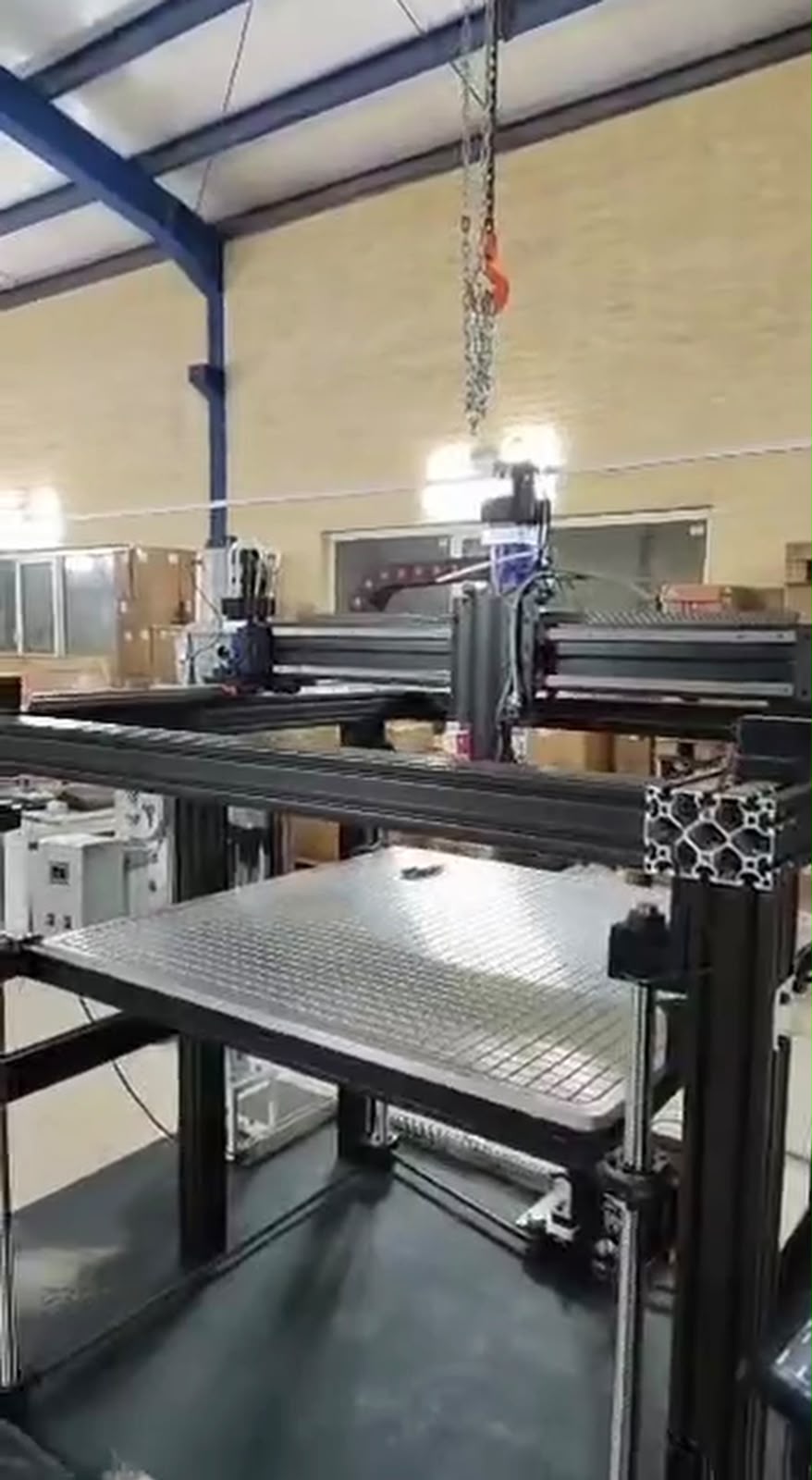 Actual Swift Storm platform, frame and gantry